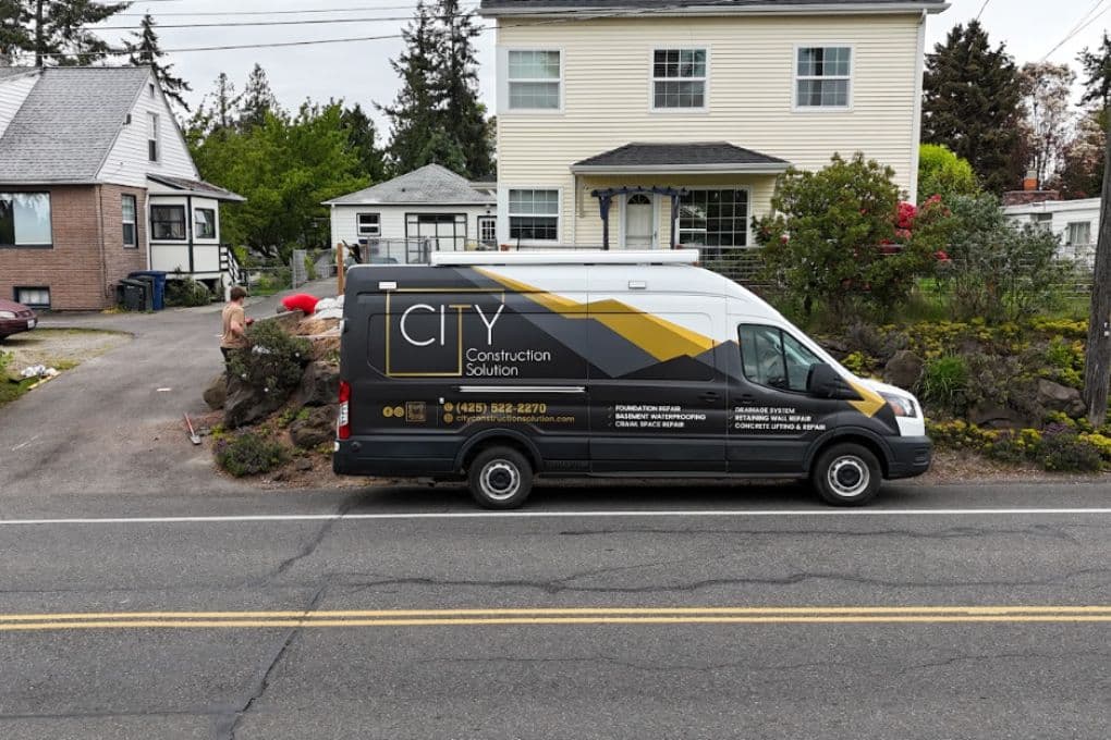 City Construction Solution — Foundation Repair in Bellevue, Washington