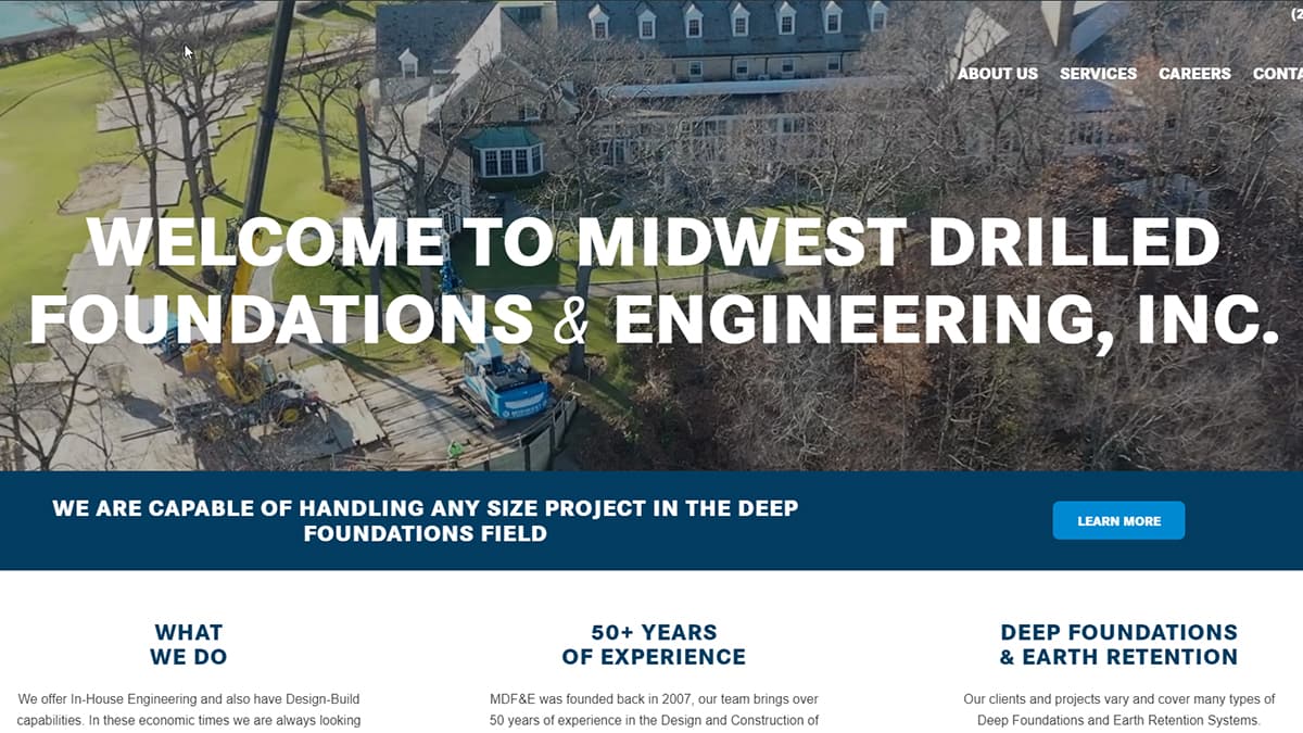 Midwest Drilled Foundations & Engineering — Foundation Repair in Waukesha, Wisconsin
